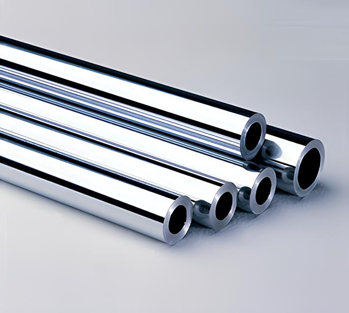 Шток полнотелый хромированный CK45 F7 D=8 мм (Копировать) chrome plated tubesm - Шток полый хромированный 110х90 мм